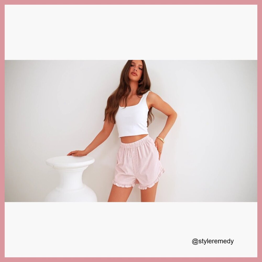 Polyester Elastane Boxer Shorts With Pockets And … - image 7